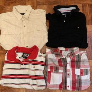 Bundle of men’s short sleeve collared shirts